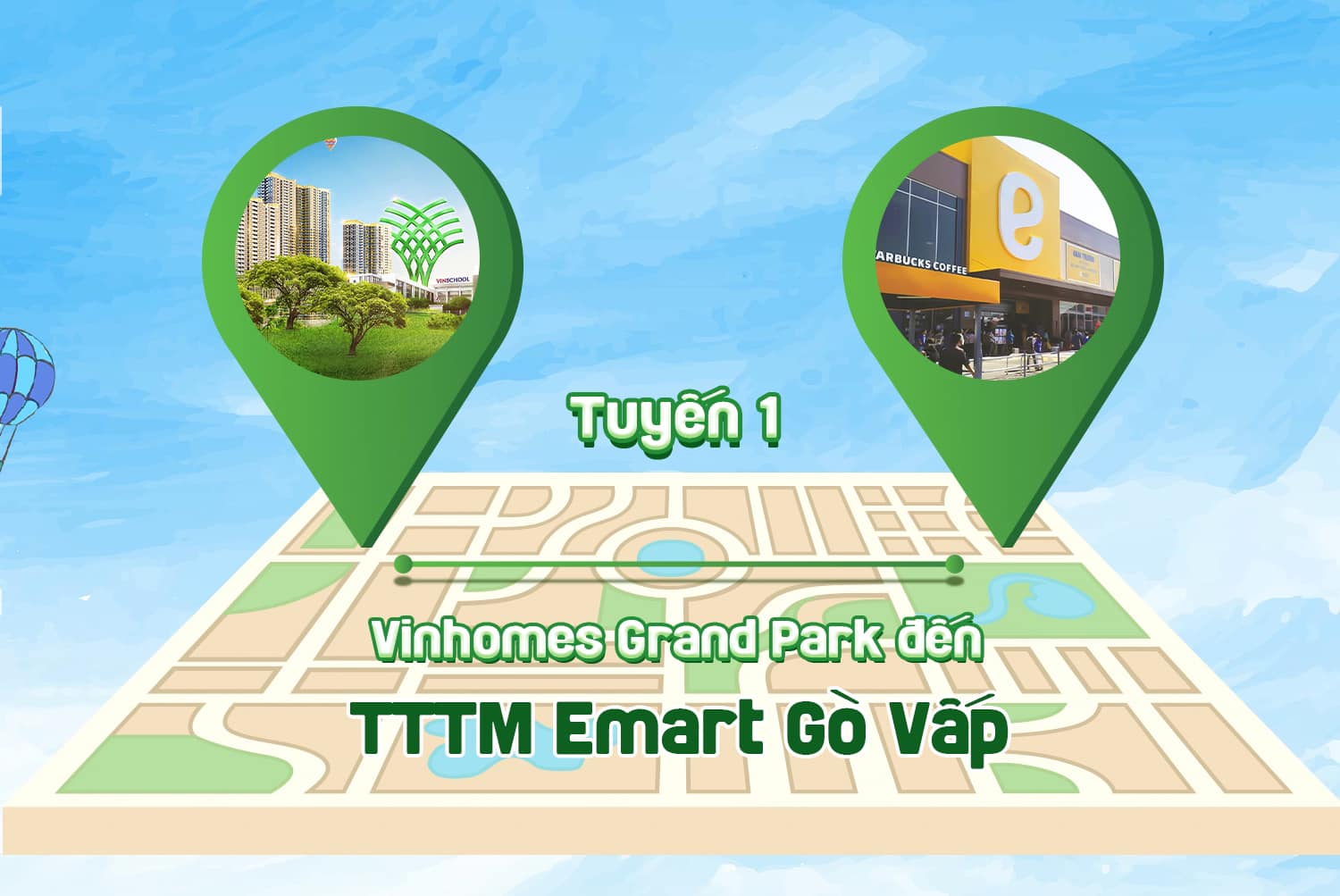 Tuyến 1 Vinbus Emart Gò Vấp
